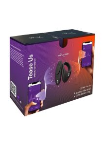 We-Vibe Tease Us App Compatible Bond/Moxie Special Edition Set - Black