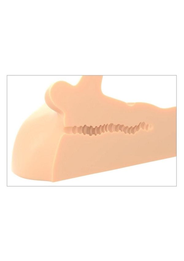PDX Plus Perfect Ride Posable Male Masturbator - Vanilla