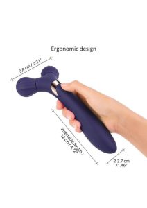 Fireball Rechargeable Silicone Vibrator - Midnight Indigo