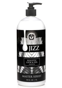 Master Series Jizz Unscented Water Based Lubricant 34oz