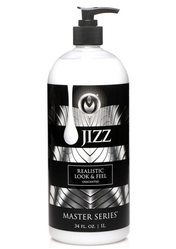 Master Series Jizz Unscented Water Based Lubricant 34oz