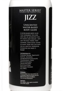 Master Series Jizz Unscented Water Based Lubricant 34oz