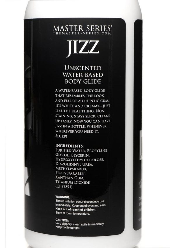 Master Series Jizz Unscented Water Based Lubricant 34oz