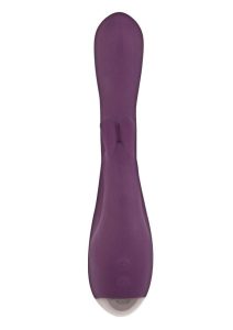 Princess Bunny Tickler Rechargeable Silicone Rabbit Vibrator - Purple