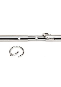 Lux Fetish 4 Cuff Expandable Spreader Bar Set - Black