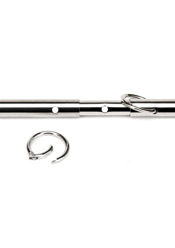 Lux Fetish 4 Cuff Expandable Spreader Bar Set - Black