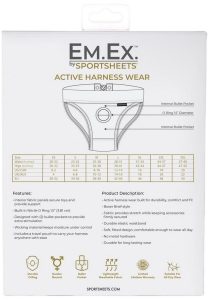 EM EX Fit Harness Corset - XLarge - Black