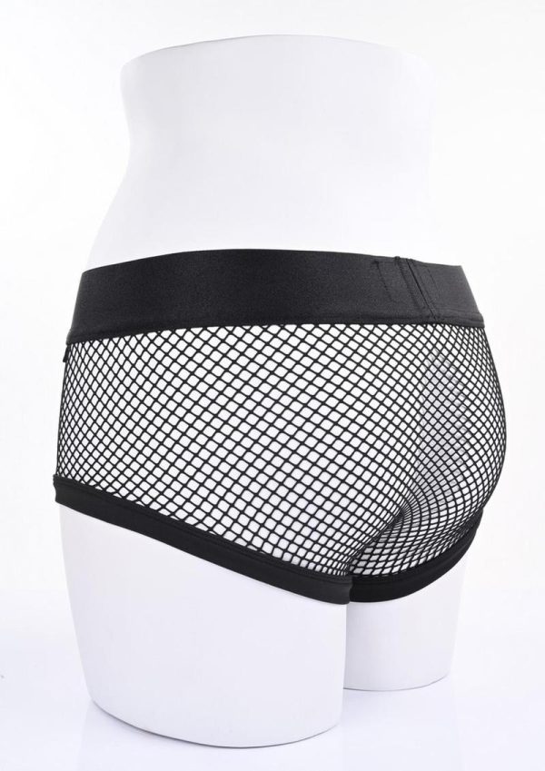 EM EX Fit Harness Fishnet - Xlarge - Black