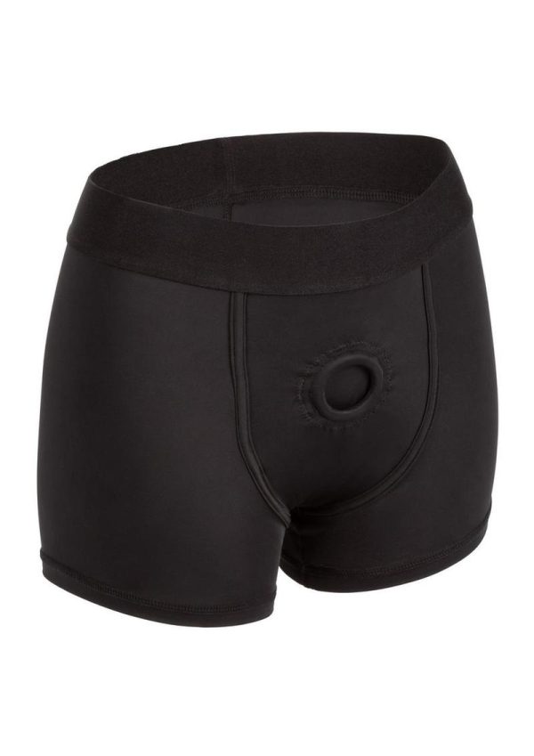 Her Royal Harness Boxer Brief - Small/Medium - Black