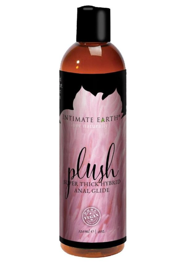 Intimate Earth Plush Hybrid Anal Glide Lubricant 4oz