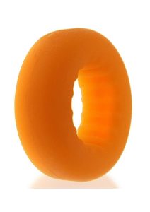 Oxballs Axis Rib Griphold Cock Eing - Orange Ice