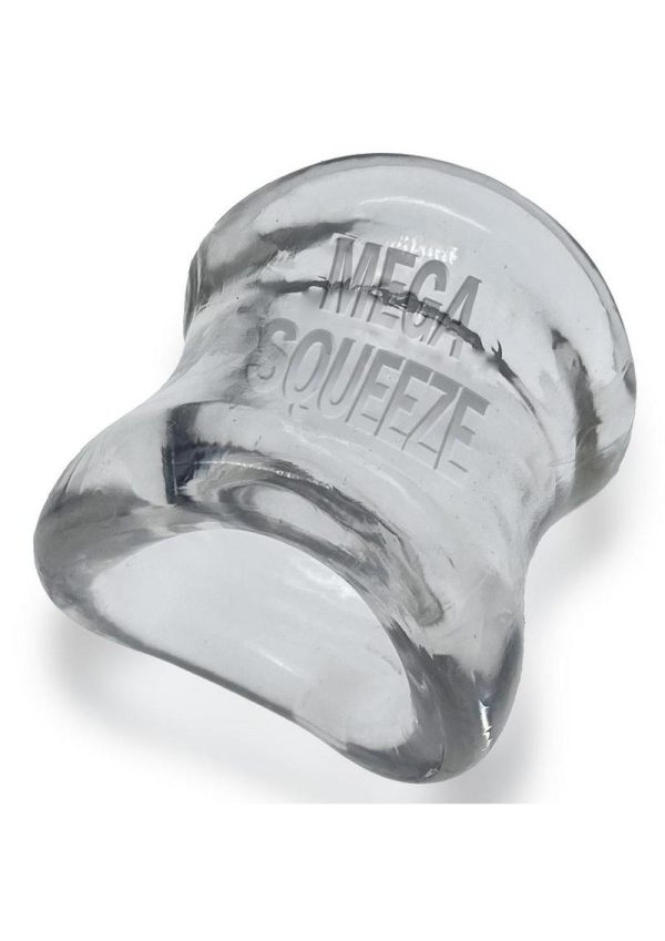 Oxballs Mega Squeeze Ergofit Ballstretcher - Clear