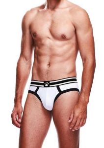 Prowler White/Black Brief - XXL