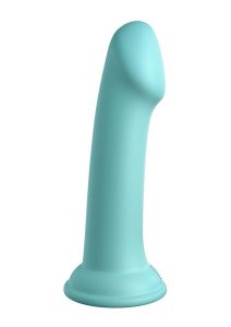 Dillio Platinum Big Hero Silicone Dildo 6in - Teal