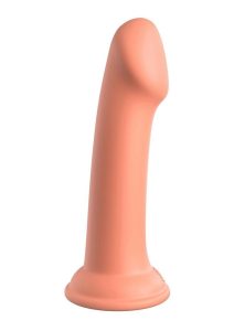 Dillio Platinum Big Hero Silicone Dildo 6in - Orange