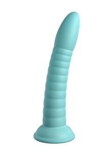 Dillio Platinum Wild Thing Silicone Dildo 7in - Teal