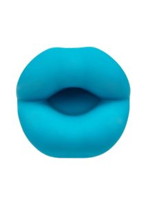 Kyst Lips Rechargeable Silicone Bullet Vibrator - Blue