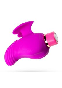 Aria Erotic AF Rechargeable Silicone Vibrator - Plum