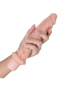 Dr. Skin Platinum Collection Silicone Dr. Richard Vibrating Dildo 9in - Vanilla
