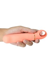 Aria Smokin` AF Silicone Vibrator - Coral