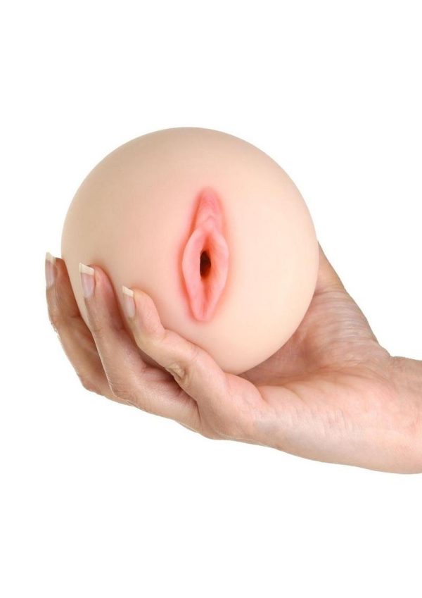 CutiePies Hannah`s Handful Vagina Masturbator with PowerBullet - Vanilla