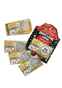 Happy F`n Birthday Lotto Dare Game