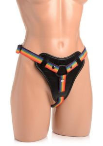 Strap U Take The Rainbow Universal Harness - Rainbow