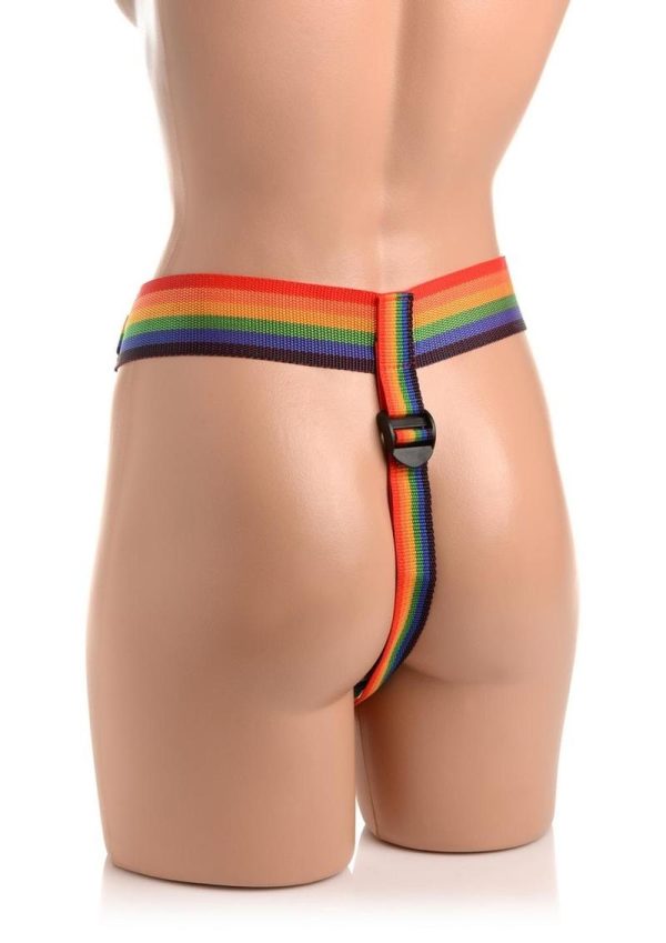 Strap U Take The Rainbow Universal Harness - Rainbow