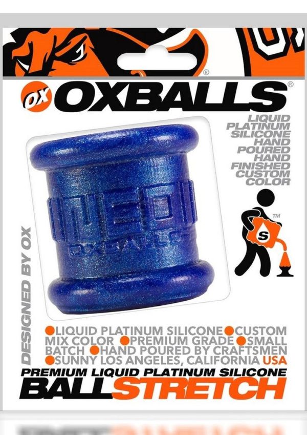 Neo Tall Silicone Ball Stretcher - Large - Blue