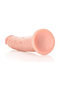 RealRock Slim Realistic Dildo with Suction Cup 7in - Vanilla
