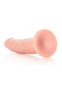 RealRock Slim Realistic Dildo with Suction Cup 6in - Vanilla