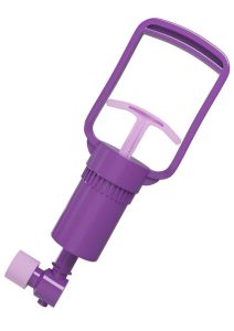 Fantasy For Her Manual Pussy Pump - Purple/Clear