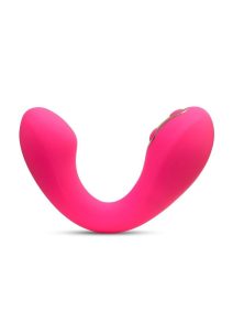 Nu Sensuelle Libi Flexible Rechargeable Silicone G-Spot Vibrator - Deep Pink