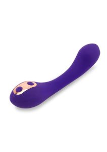 Nu Sensuelle Libi Flexible Rechargeable Silicone G-Spot Vibrator - Deep Purple