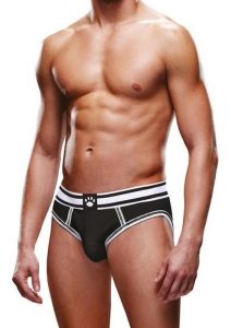 Prowler Black/White Open Brief  - XXL