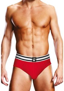 Prowler Red/White Open Brief - XL