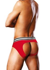 Prowler Red/White Open Brief - XL