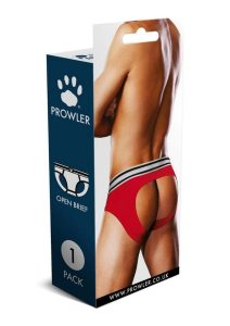 Prowler Red/White Open Brief - XL