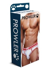 Prowler White/Red Open Brief - XXL