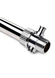 CleanStream Enema Nozzle Stainless Steel with Push Valve