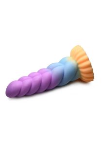 Creature Mystique Silicone Unicorn Dildo - Multicolored
