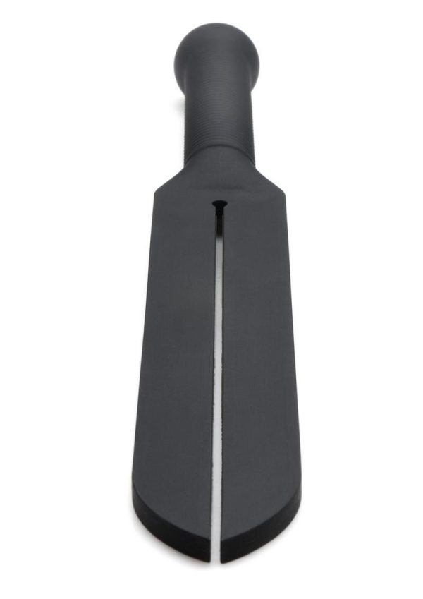 Master Series Stung Silicone Tawse Whip - Black