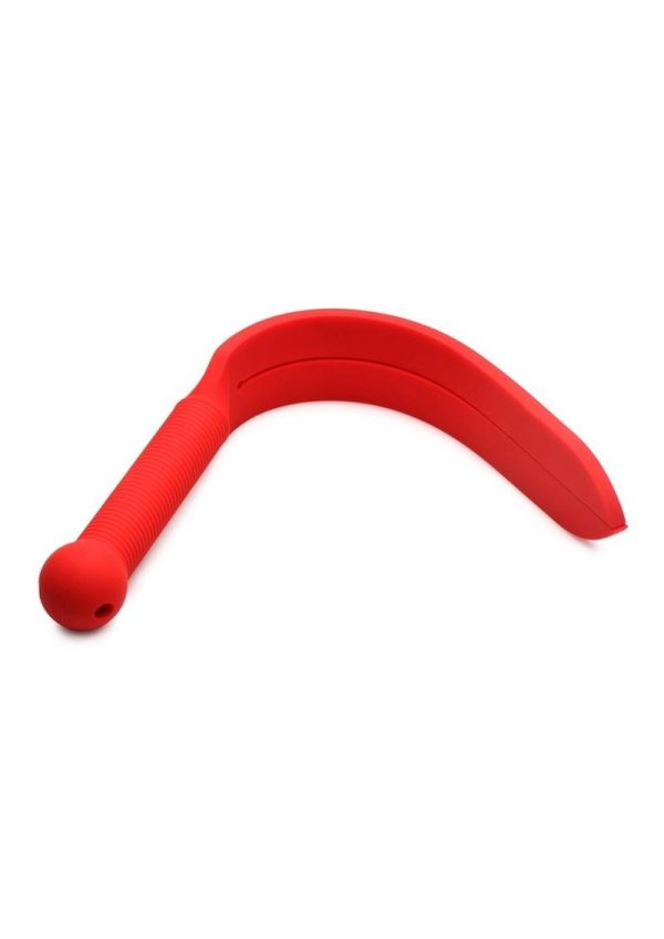 Master Series Stung Silicone Tawse Whip - Red