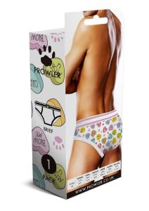 Prowler Candy Hearts Brief - XXL - White