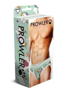 Prowler Unicorn Hearts Brief - XL - Green