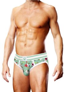 Prowler Unicorn Hearts Brief - XL - Green