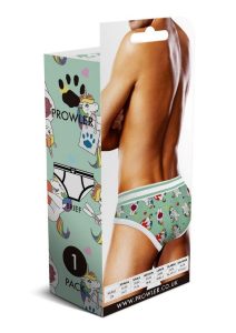 Prowler Unicorn Hearts Brief - XL - Green