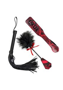 Tickle and Paddle - Black/Red