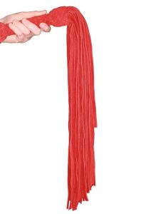 Prowler RED Suede Flogger - Red