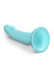 Love to Love Dildolls Nightfall Silicone Dildo - Teal/Gold